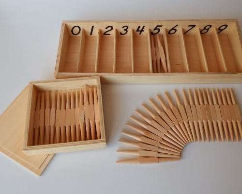 Montessori Spindle Boxes